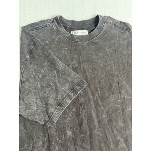 SAINT x LOUIS COLLAB Washed Expresso Jersey Relaxed Boxy Crew Neck T-Shirt M